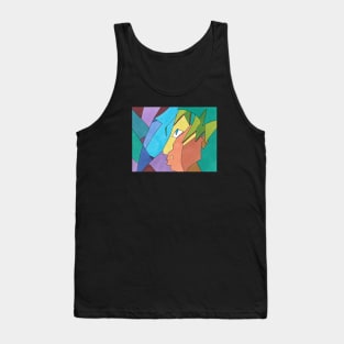 Abstract Man Tank Top